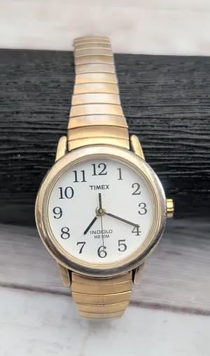 Women's Timex Ingigo CR 1216 - Expansion Band - Band Discoloration - Untested thumbnail 1