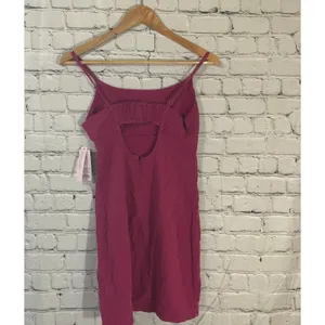 Wild fable Back Cutout Woven Sleeveless Plum Purple Dress Women's S NWT thumbnail 4