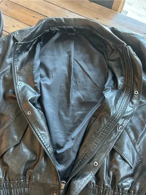 Lioness Kenny Vegan Leather Bomber Jacket L thumbnail 9