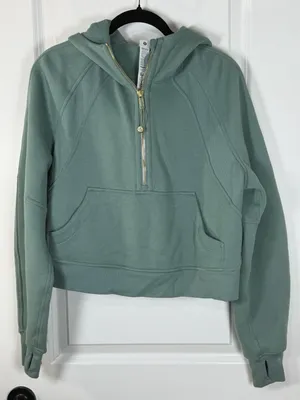 Lululemon Scuba Oversized Half-Zip Hoodie with Gold Zipper thumbnail 1
