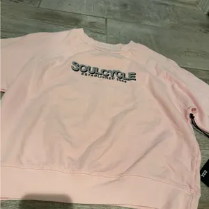 SoulCycle Light Pink Women's Crewneck Sweatshirt thumbnail 2