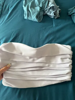 ZARA Corset Crop Top thumbnail 3