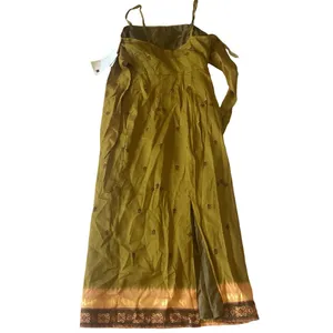 Scarlett Olive Green Maxi Dress thumbnail 8