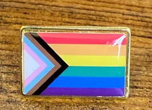 Progress Pride Flag Pin Multiple thumbnail 1