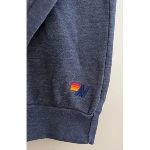 Aviator Nation Lightning Bolt Neon Chevron 5 Stripe Crew Sweatshirt Size Medium thumbnail 9