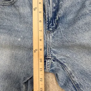Garage Jeans Women 1 Straight Leg Blue Y2K Grunge 90s Off Duty Skater Distressed thumbnail 9
