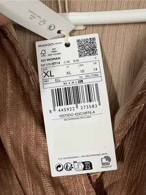 NWT Mango MNG Brown Satin Shirt Wrap Midi Dress 10 Flowy Flared Sleeve Party thumbnail 8