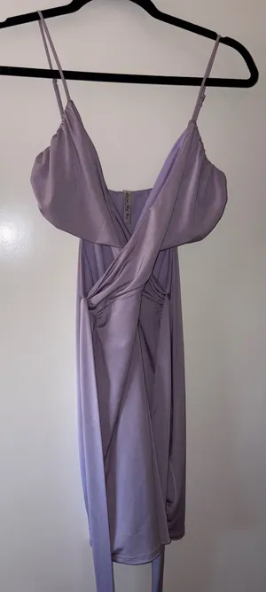 Lucy in the Sky Lavender Mini Dress thumbnail 1