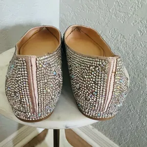 BETSEY JOHNSON Rhinestone Crystal Pavé Pointed Toe Flat, SPARKLE, Size 8.5, NWOT thumbnail 16