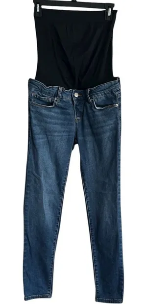 Blanqi Denim Maternity Belly Support Skinny Jeans‎ 4 thumbnail 1