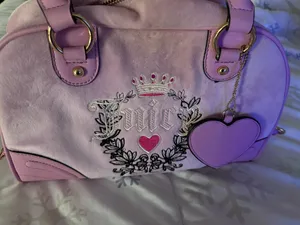 Juicy Couture Heritage Bowler “Fondant Pink” Handbag thumbnail 2