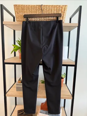 White House Black Market Mid-Rise The Skinny Ankle Black Career Dress Pant, 6 thumbnail 5