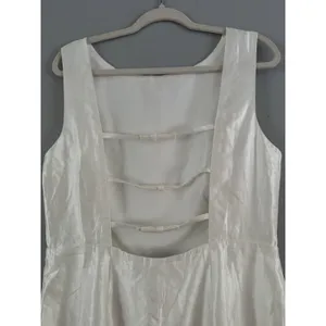 NWD Lulus Sophisticated Selection White Sleeveless Backless Mini Dress Size XL thumbnail 7