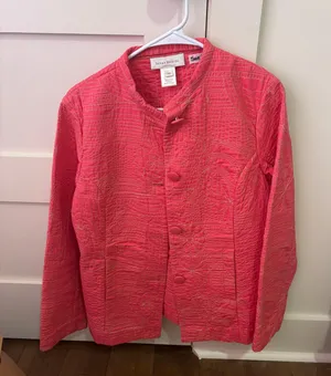 Vintage Style Jacket Pink Size 10 thumbnail 2