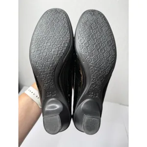 SAS Sonyo TriPad Comfort Black Patent Leather Pump‎ Sz11M Retro Grannycore Dance thumbnail 8
