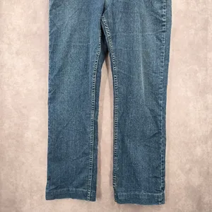 Wrangler Blue Straight Western Womens Classic Regular Denim Pants Jeans 12M‎ thumbnail 4