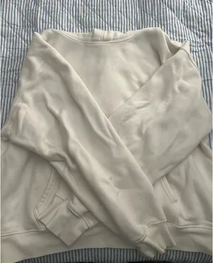 White Aritzia Sweatfleece Hoodie  thumbnail 2