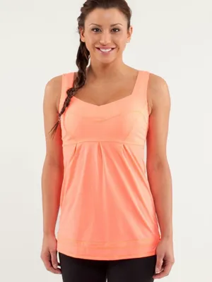 lululemon athletica Coral-Orange Activewear Top thumbnail 7