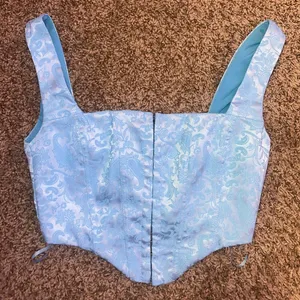 PRINCESS POLLY Day Dreaming Top Blue thumbnail 2