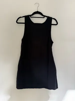 Free People Cotton-Linen Mini Dress thumbnail 4