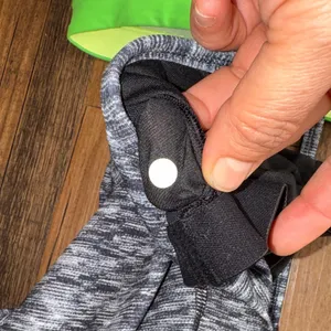Lululemon Athletica Black and Neon Green Sports Bra with Gray Tank Top thumbnail 9