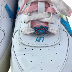 Nike Air Force 1 PLT.AF.ORM Women's White Pastel Low Top Athletic Sneakers 8.5 thumbnail 5