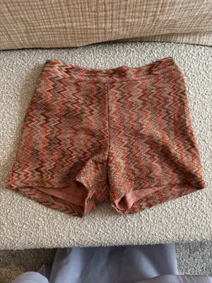Gianni Bini Patterned mini shorts thumbnail 4
