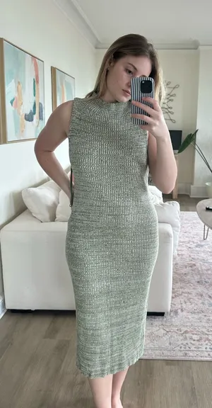 Anthropologie Daily Practice Dress Sweater thumbnail 1
