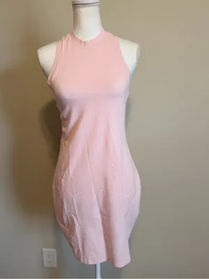 NWT Skims new vintage outdoor mini dress in cherry blossom pink size xl thumbnail 6