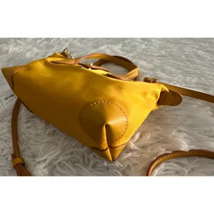 NWT Stoney Clover Lane Pouchette yellow Crossbody bag handbag thumbnail 6