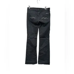 7 For All Mankind Bootcut Jeans With Rhinestones thumbnail 2