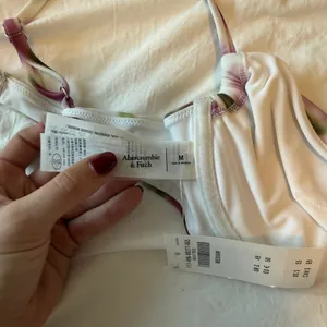 Abercrombie & Fitch ruched mid-rise moderate bikini thumbnail 9