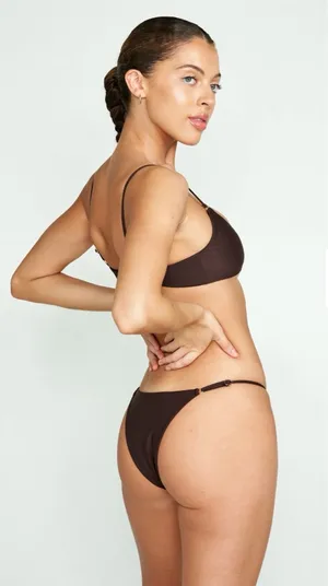 NYUD Bikini Top Brown Size L thumbnail 2