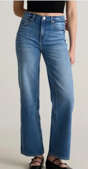 Quince Bella Stretch Relaxed Straight Jeans Womens Size 29 NWT Casual Minimalist thumbnail 1