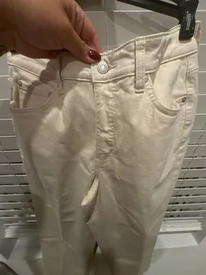 Wonderly Vintage Straight Jeans Size 10 R Off White thumbnail 6