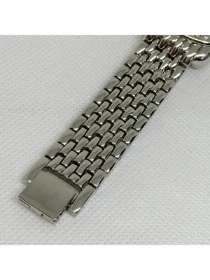 Style & co silver tone women watch rhinestones mop dial Roman 6.5” running thumbnail 5