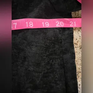 COMMENSE Retro Velvet Blazer COLOR - Black, Size Small NWT Oversized thumbnail 4