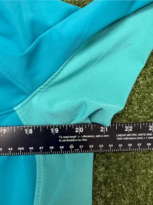 The North Face Women's Windstopper Two Tone Blue Teal Jacket Full Zip Outdoor L thumbnail 7