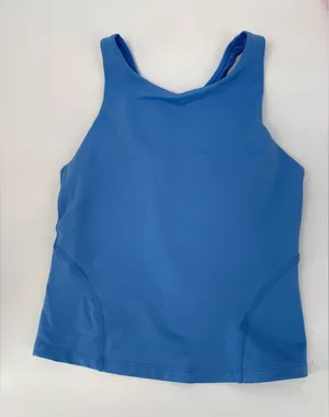 All in Motion Blue Sports Bra thumbnail 1