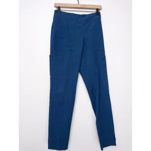 Jaanuu Stat Skinny Cargo Scrub Pant S Heathered Navy Tapered Pockets thumbnail 5