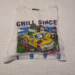 Vintage Brandy Melville Chill Since 1993 Top thumbnail 2