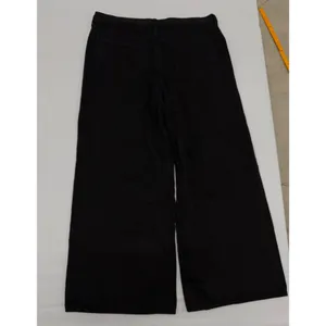 Universal Thread Super Wide Leg Black Jeans Womens 16 Reg 100% Cotton High Rise thumbnail 7