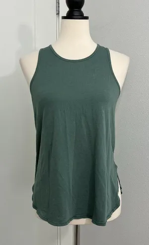 Lululemon Medium Green Open-Back Activewear Tank Top thumbnail 1