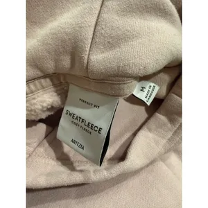 Aritzia‎ Sweatfleece Perfect Fit Hoodie Pink Tonal Logo M 116209-FA24 thumbnail 5
