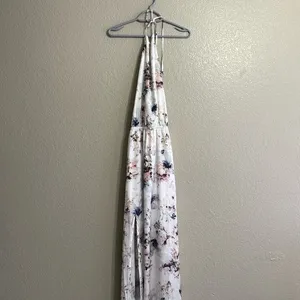 NEW Show Me Your MuMu Heather Halter Floral Maxi Dress Cottagecore S Summer thumbnail 8