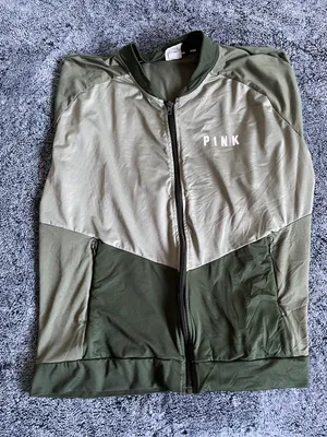 Pink/ Victoria’s Secrets Zip Up Size: Large thumbnail 3