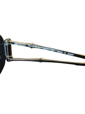 Maui Jim Alana MJ-215-17 Black Polarized Sunglasses Japan w/ Case thumbnail 11
