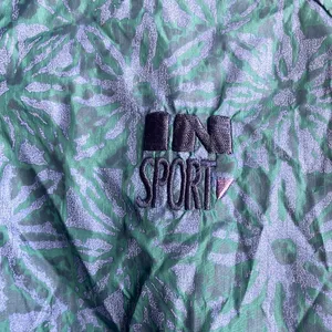 Vintage Windbreaker Jacket Green Size M thumbnail 5