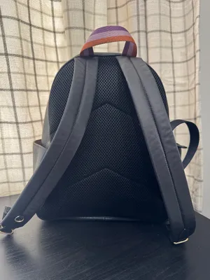 Coach Court Limited Edition Blocked Signature Canvas Leather Mini Backpack thumbnail 2
