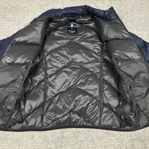 G-Star RAW Jacket Womens Medium Alaska Down Puffer Full Zip Quilted Navy Coat thumbnail 3